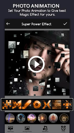 Super Power Effect Video Maker : Photo Animation Screenshot 2