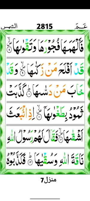 Surah Ash Shams Screenshot 3