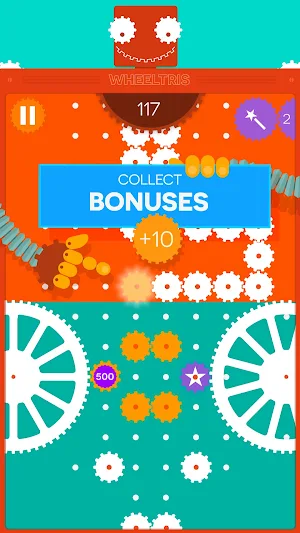Wheeltris. Original puzzle Screenshot 1