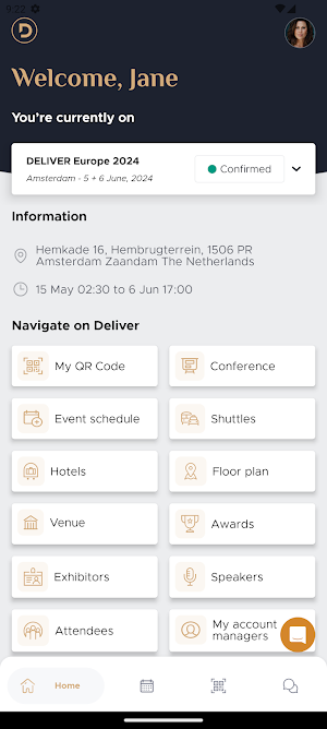DELIVER Events Screenshot 0
