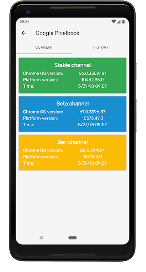 CrOS Updates Screenshot 2