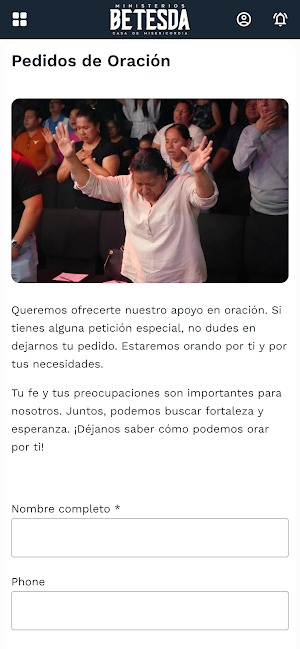 Ministerios Betesda Screenshot 3