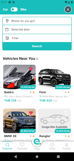 SpeedyRent Screenshot 1