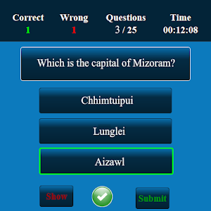 Mizoram MCQ Screenshot 3