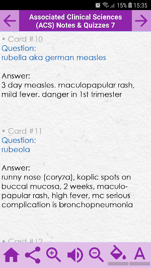 Associated Clinical Sciences:c Screenshot 2