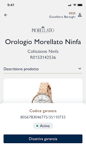 Applicazione Garanzie Screenshot 2