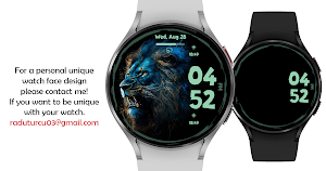Dark Led Watch Face Screenshot 0