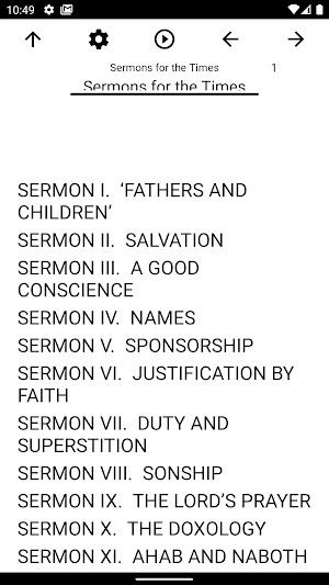 Book, Sermons for the Times Screenshot 0