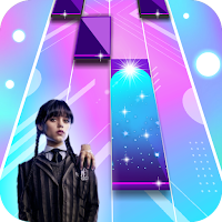 Rabu Addams Piano Tiles Game