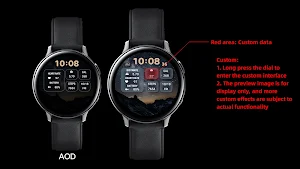 Dark Night Starry For Wear OS Screenshot 0