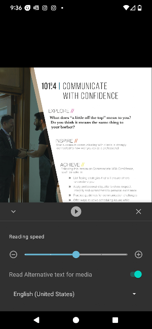 Pivot Point Reader Screenshot 2