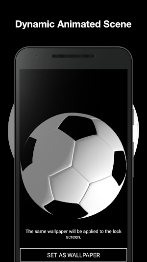 Football Live Wallpaper Screenshot 1