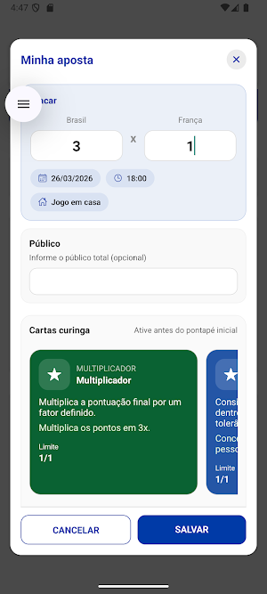 Palpite Seleção Screenshot 3