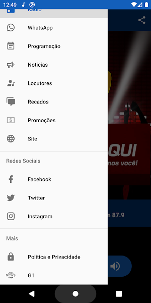 Rádio Rio Bom FM Screenshot 2