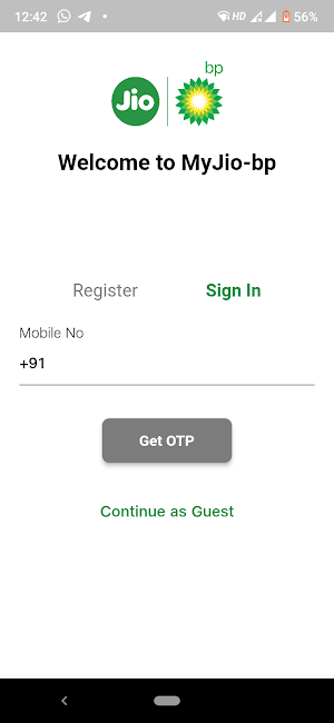 MyJio-bp Screenshot 0
