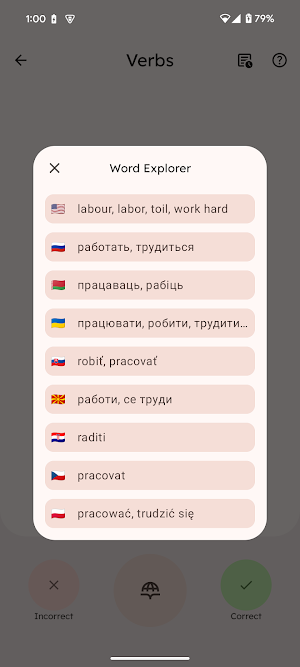 Interslavic Cards Screenshot 3