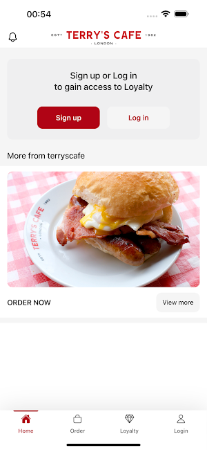 Terrys Cafe Screenshot 1