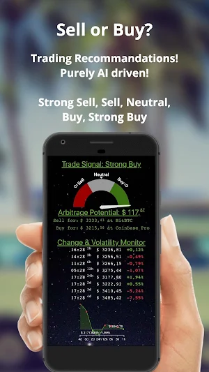 Bitcoin Monitor (Price Tracker & Arbitrage Info) Screenshot 1