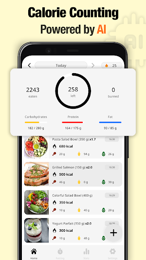 FoodCalAI - AI Calorie Counter Screenshot 0
