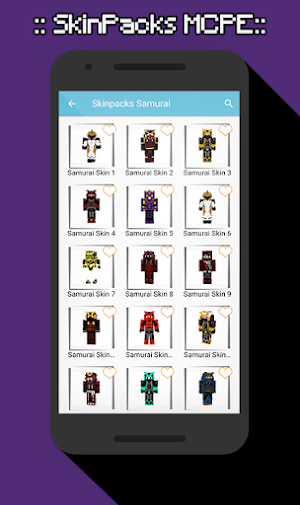 Samurai Skins for Minecraft Screenshot 0