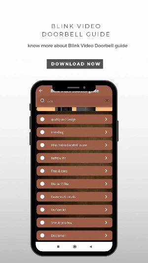 Blink Video Doorbell guide Screenshot 2