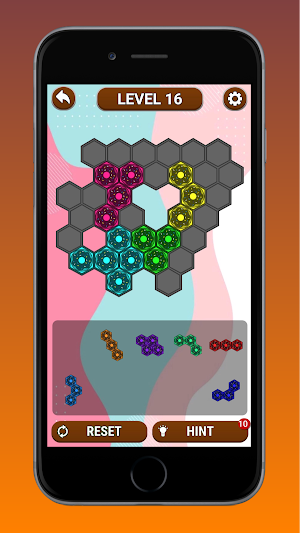 Donut Hexa Block Puzzle Game Screenshot 3