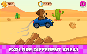 Kitty Games: Car Game for Girl Screenshot 2