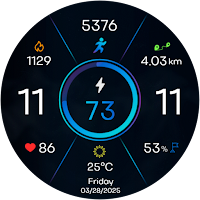 Digital NeoHorizon Watch Face