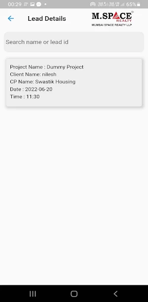 M Connect Screenshot 2