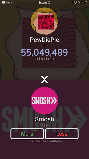 Tuber More or Less Screenshot 0