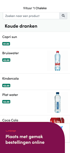Frituur 't Chaleke Screenshot 1