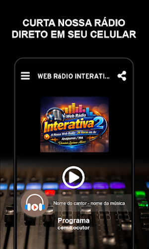 Web Rádio Interativa 2 Screenshot 1