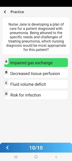 NCLEX RN Practice Questions Screenshot 0