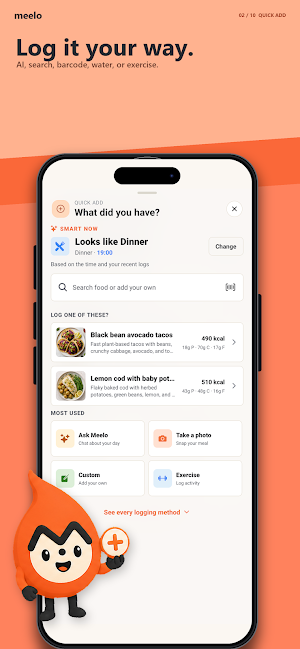 Meelo: Calorie & Macro Tracker Screenshot 1