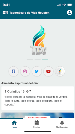 Tabernáculo de Vida Houston Screenshot 1