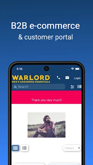 Warlord: Men's grooming Screenshot 0