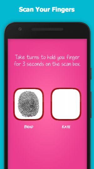 Fingerprint Love Test Scanner Prank Screenshot 1