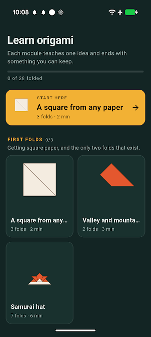 Origami 3D: Learn & Play Screenshot 0