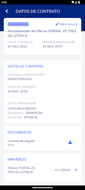 JOVE GESTION INFO Screenshot 2