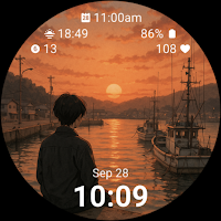 Harbor Sunset View