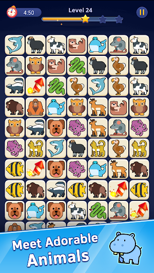 Animal Onet: Pets Tile Connect Screenshot 0