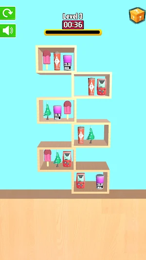 Wall Shelf Sort 3D Screenshot 2
