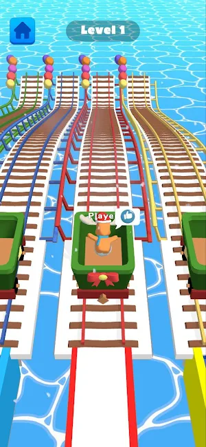 Ice Runner Battle: Snow Race Screenshot 1