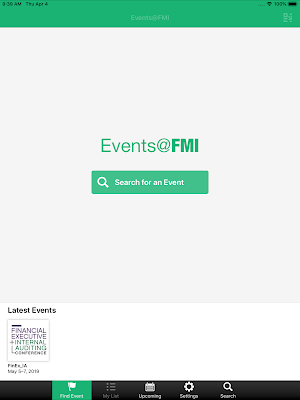 Events@FMI Screenshot 2