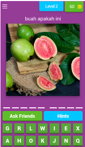 Game Puzzle Nama-nama Buah Screenshot 2