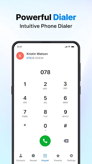 Contact - Phone Dialer & Calls Screenshot 1