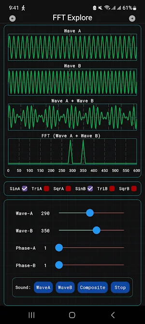 FFT- Explore & Audio Screenshot 0