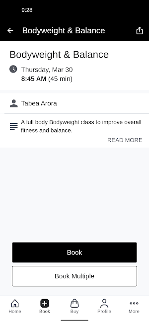 Move Noosa Health Club Screenshot 2