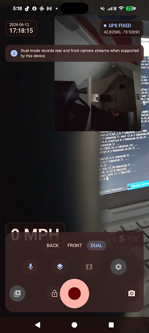 DriveVault: Dashcam Screenshot 1