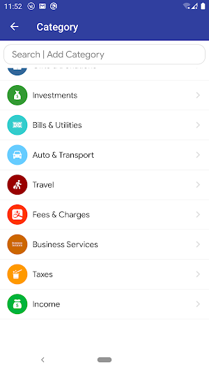 My Expenses - Expenses Tracker, Expense Manager Screenshot 3